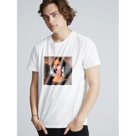 Tricou Mona Lisa cu bumbac acadea